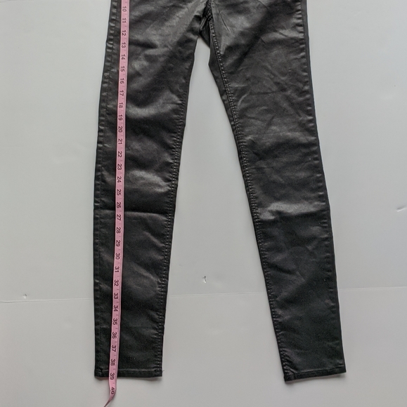 H&M black wax jeans - Picture 5 of 8